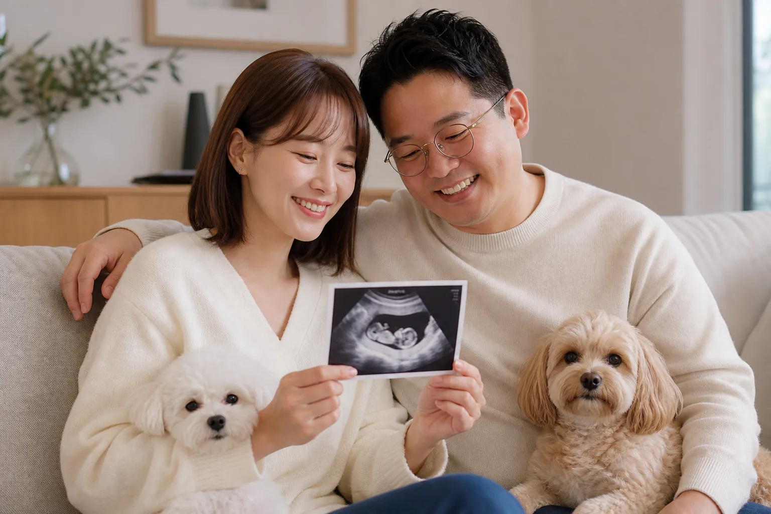 Korean celebrity couple pregnancy announcement and family milestone