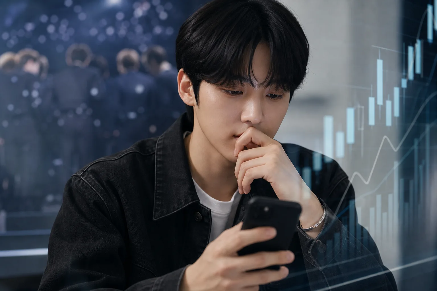 K-pop contract dispute financial spreadsheet social media debate