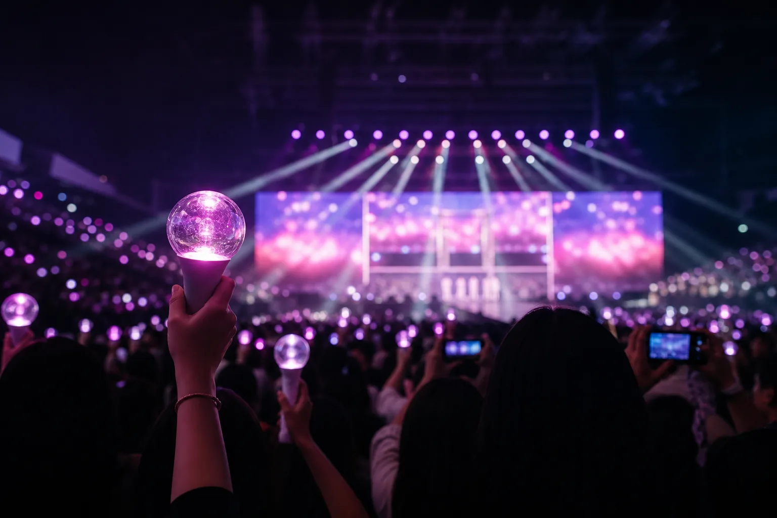 Quiet K-pop fan sign venue prepared for ITZY Shenzhen event