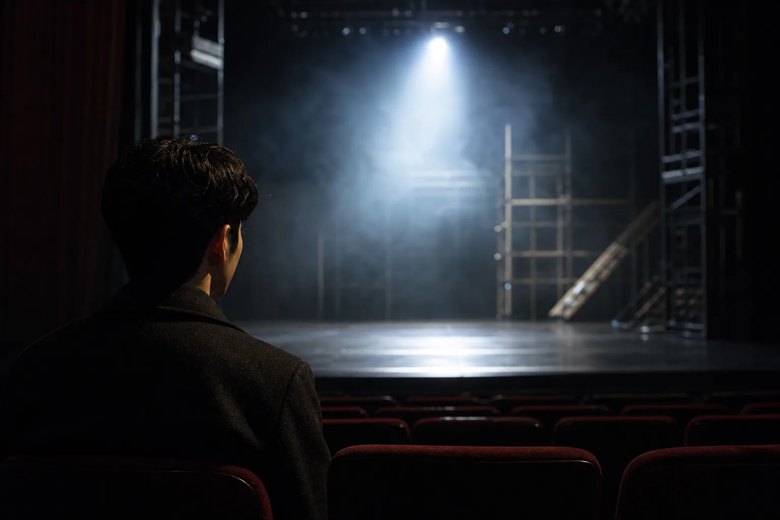 Theater schedule board illustrating Dream High 3 casting and venue changes