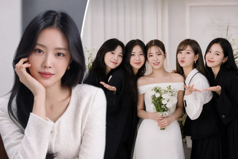Son Naeun and Apink wedding absence news concept