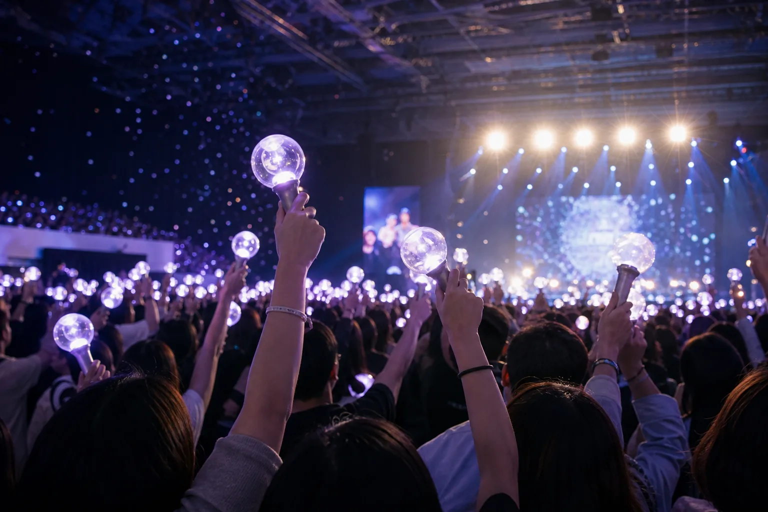K-pop group and fans building a shared fandom identity