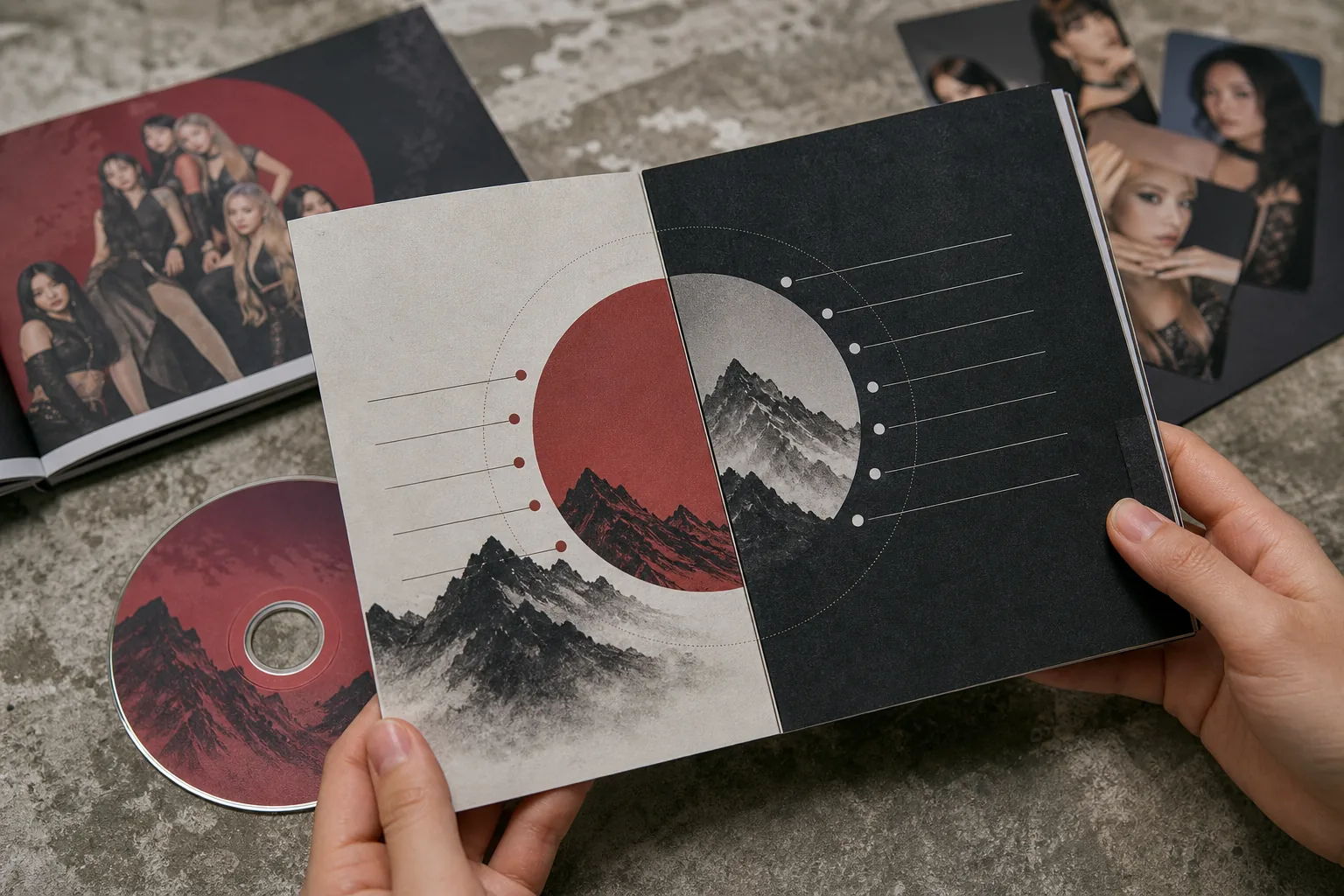 HYBE labelmate fan discussion over promotional design identity