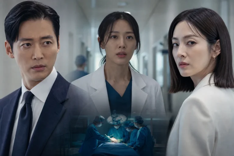 Moody hospital corridor visual for The Husband Episode 9 preview