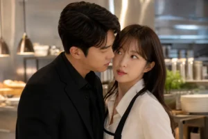 Korean romantic drama couple facing a difficult family decision