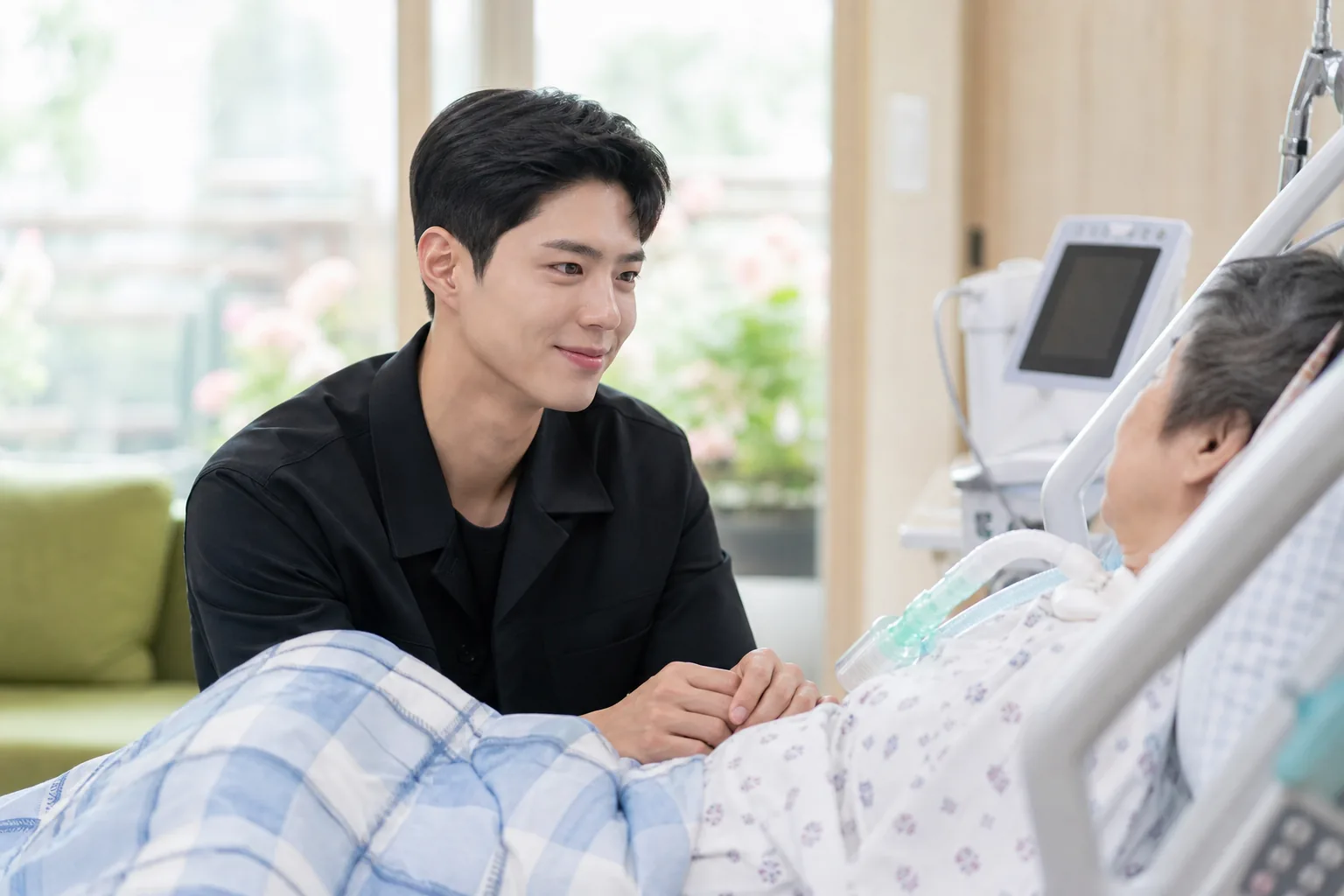 Editorial image of a warm Korean community charity event