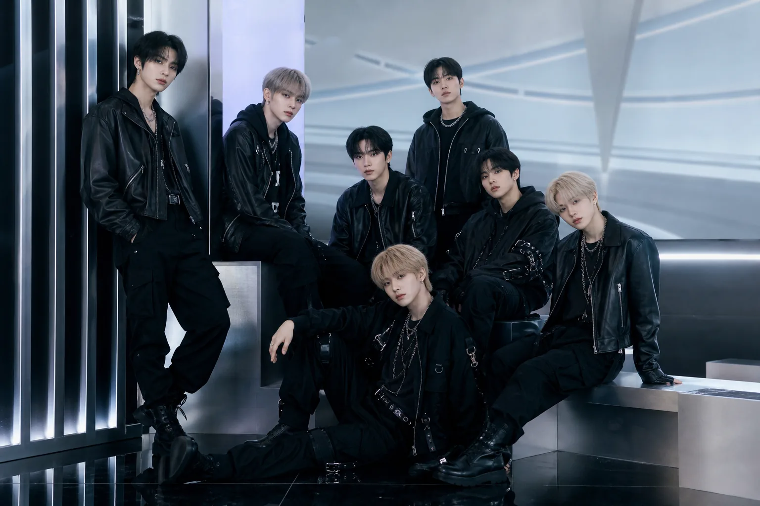 Bright contemporary music studio symbolizing a rookie group's next chapter