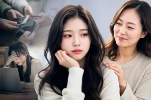 Editorial image representing RESCENE member Woni receiving support amid an online rumor
