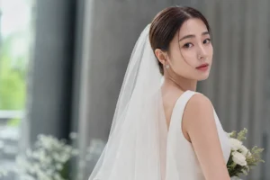 Elegant wedding dress boutique interior for Korean drama OK, Let’s Get Divorced