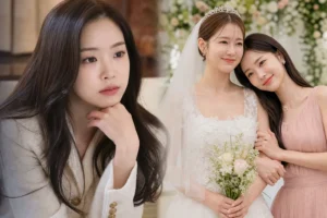 Elegant Korean wedding celebration with soft floral decor