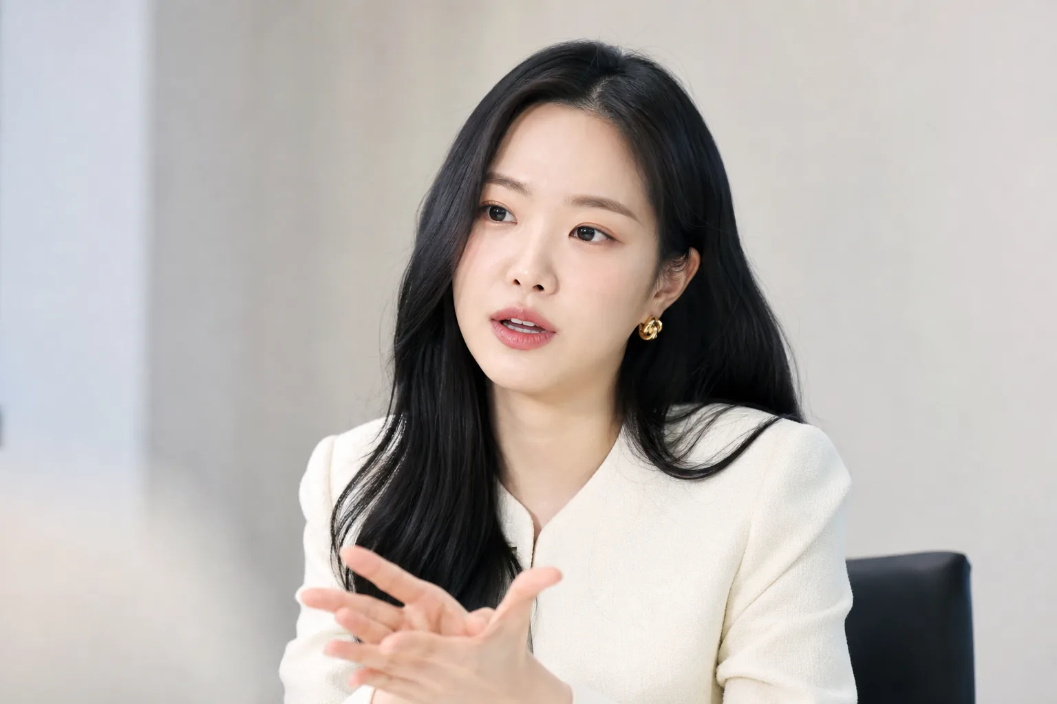 K-pop performer preparing for a television drama shoot