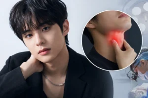 Editorial image representing a K-pop singer’s vocal recovery period