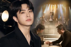 Editorial image representing a Korean musical theater production and artist payment settlement