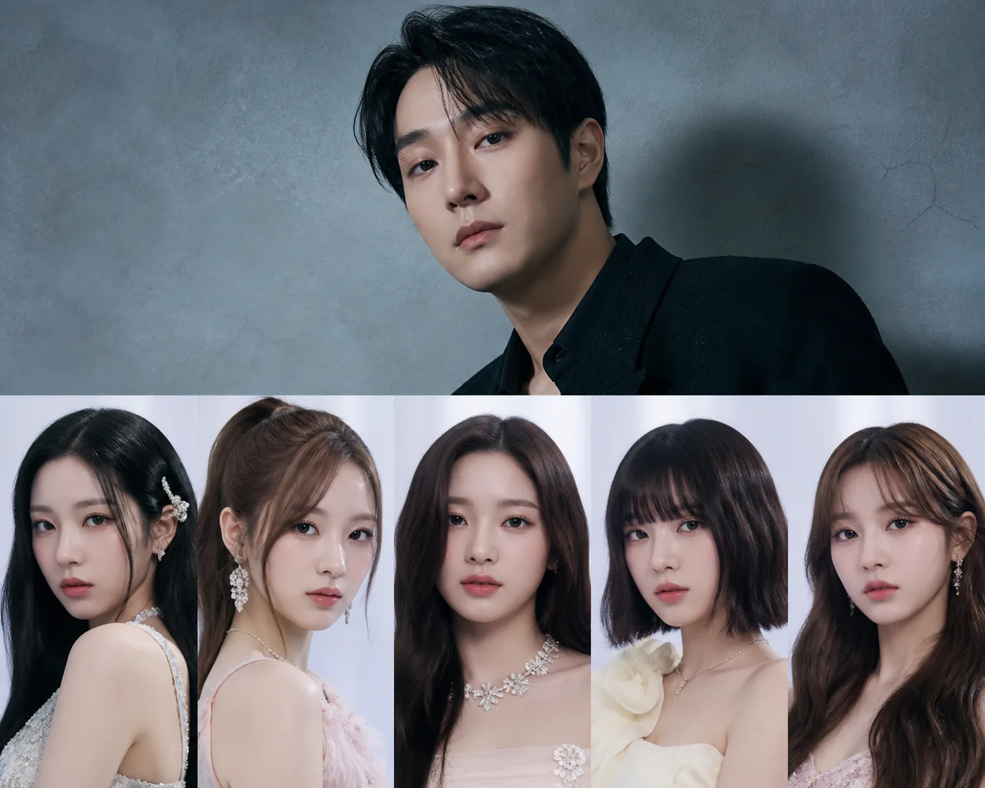Editorial K-pop group image representing RESCENE's strong August ranking gain