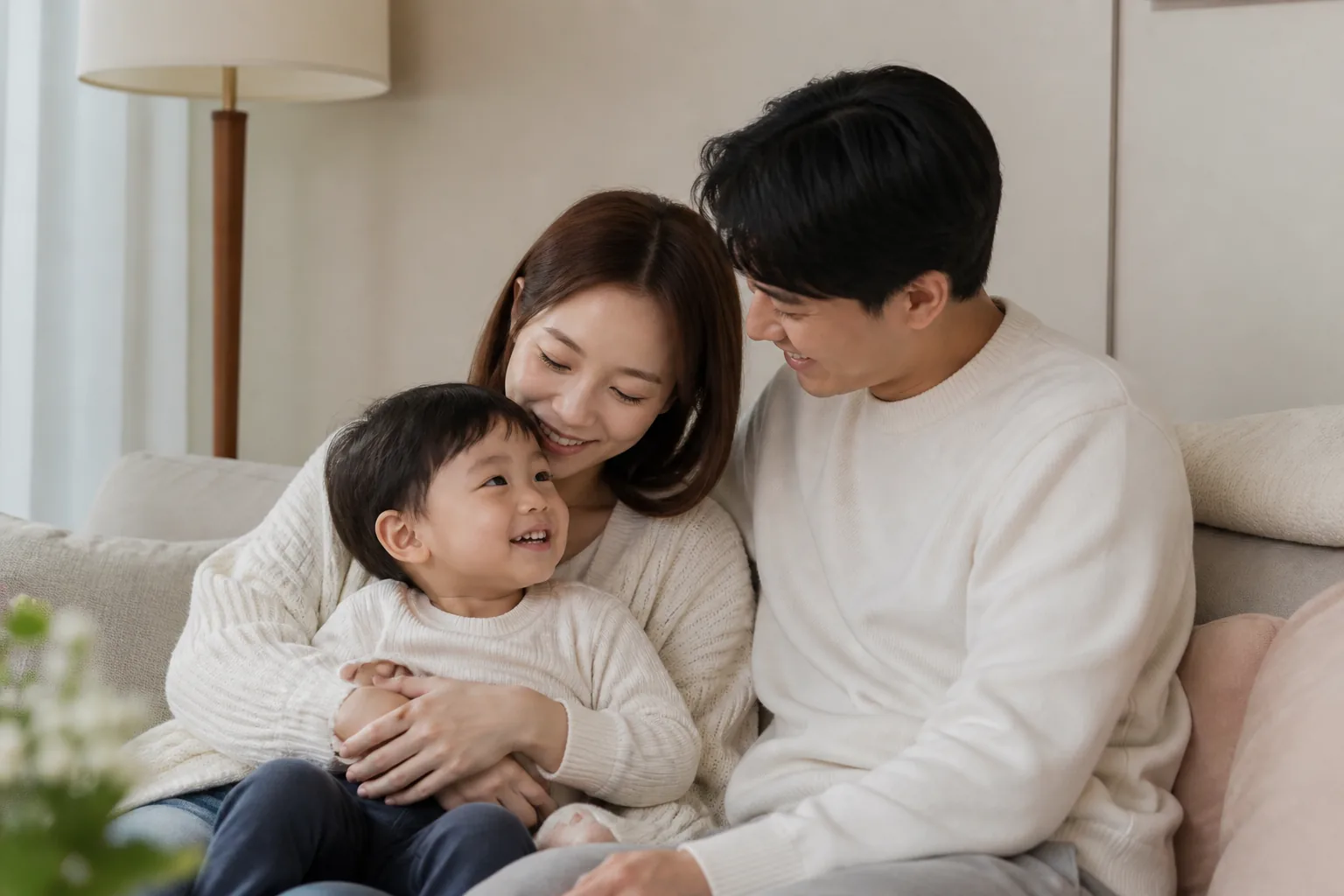 Editorial image of a supportive family moment representing hopes for a sibling