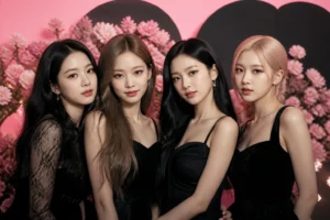 Editorial image representing BLACKPINK's 10th debut anniversary celebration in Seoul