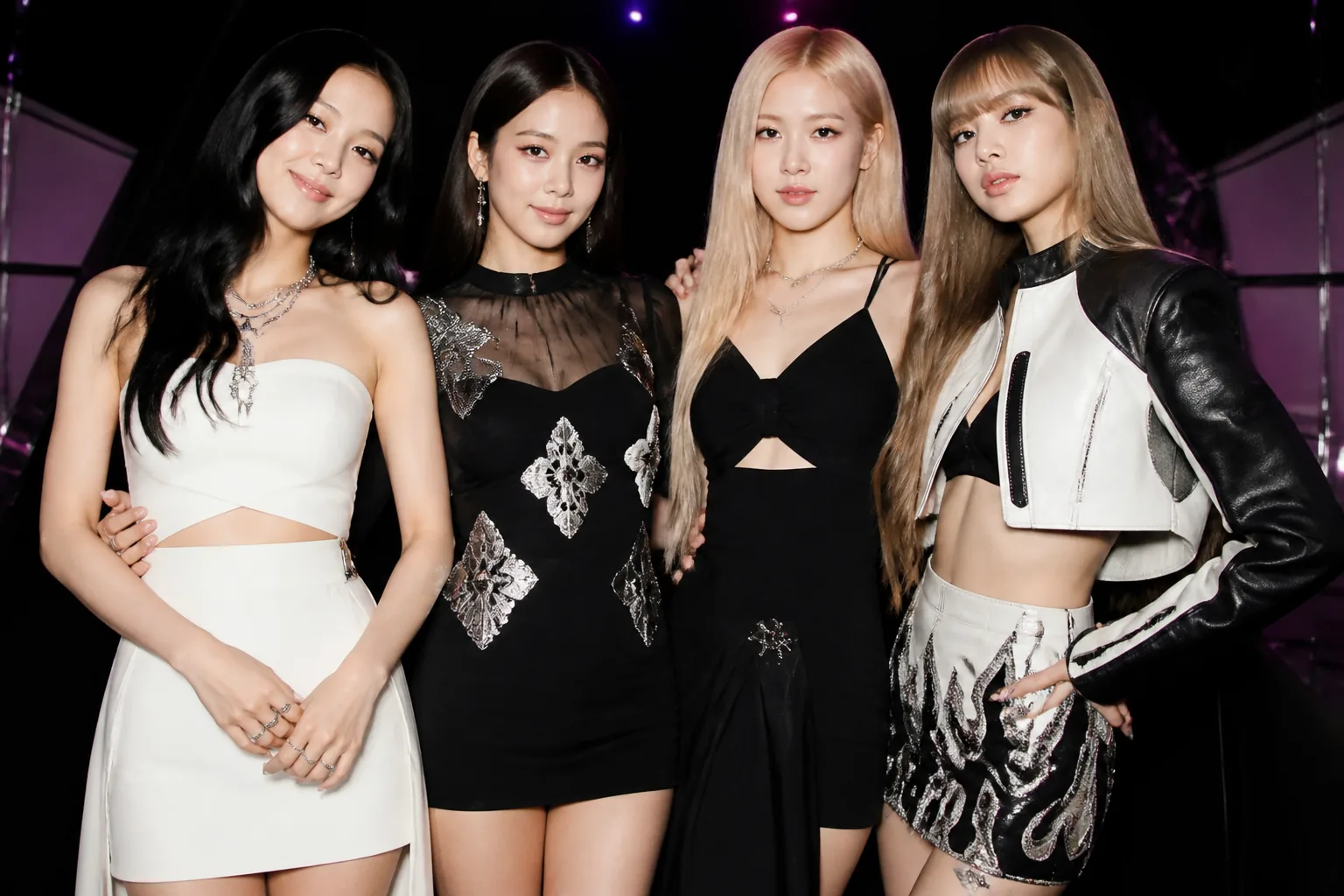 Editorial image representing a decade of BLACKPINK's global K-pop career