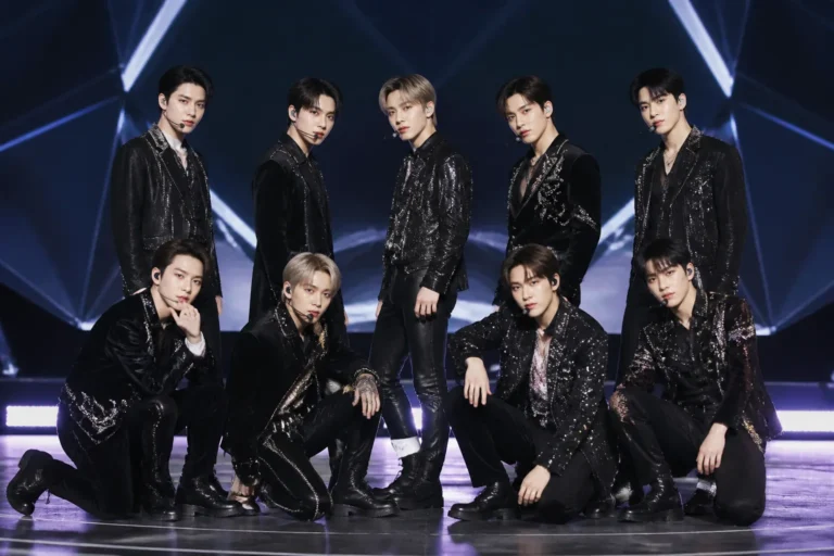 Editorial image representing THE BOYZ beginning activities as a nine-member K-pop group