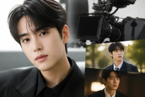 Editorial image representing THE BOYZ member Younghoon’s new acting agency chapter