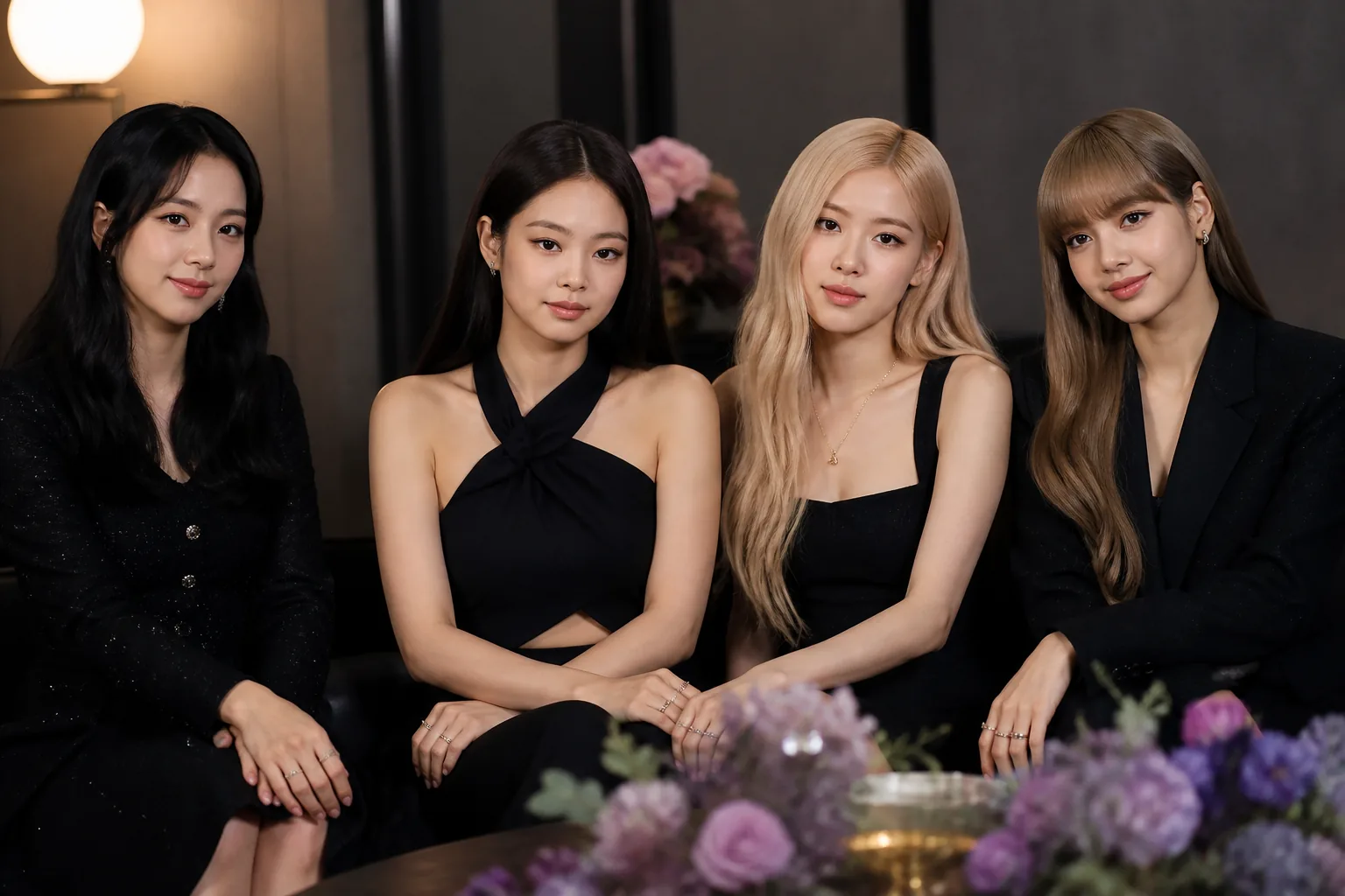 Editorial visual of a museum venue prepared for a K-pop fan gathering