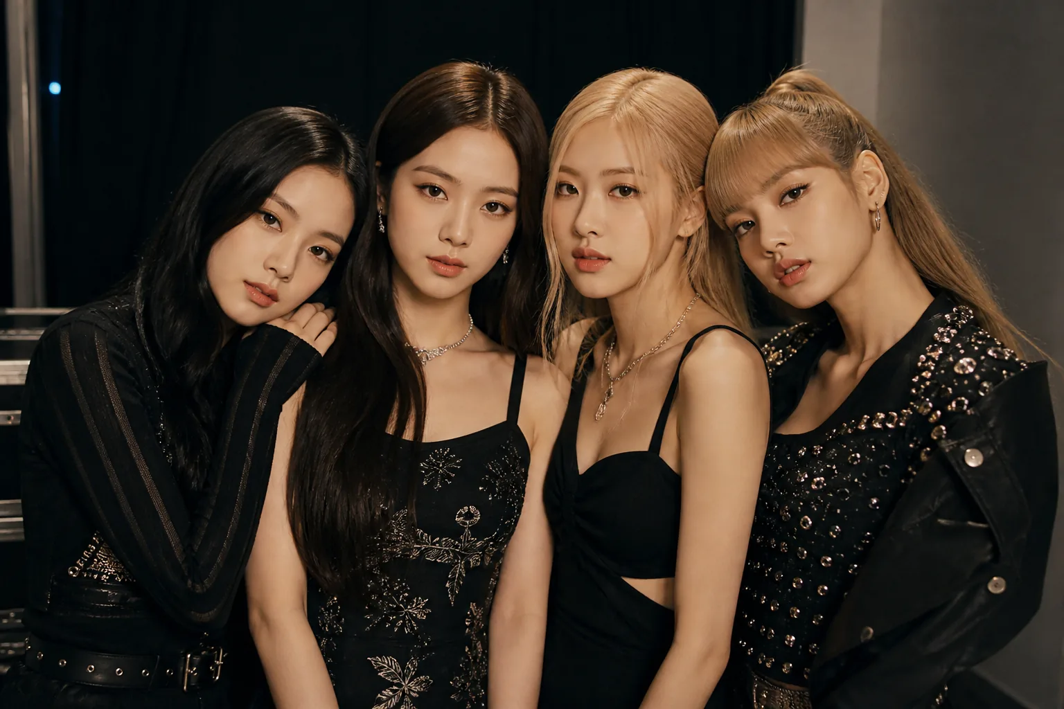 Editorial image of a small K-pop anniversary gathering in Seoul