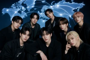 Editorial visual for Stray Kids’ THIS & THAT comeback