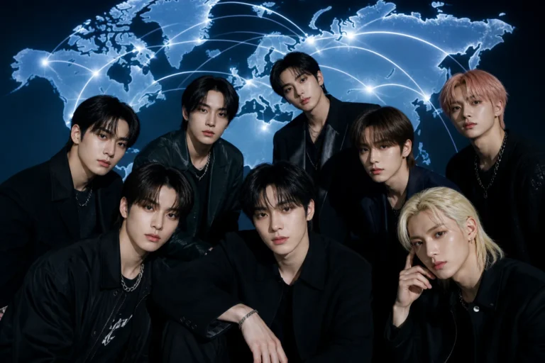 Editorial visual for Stray Kids’ THIS & THAT comeback