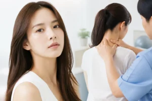Calm editorial image representing artist wellness and recovery in Korean entertainment