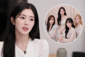 Editorial image representing Red Velvet’s Irene discussing online content creation