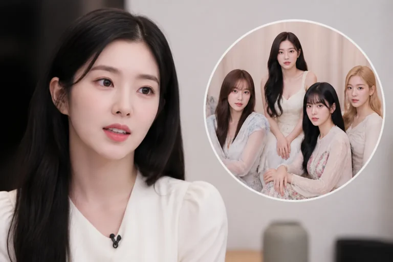 Editorial image representing Red Velvet’s Irene discussing online content creation