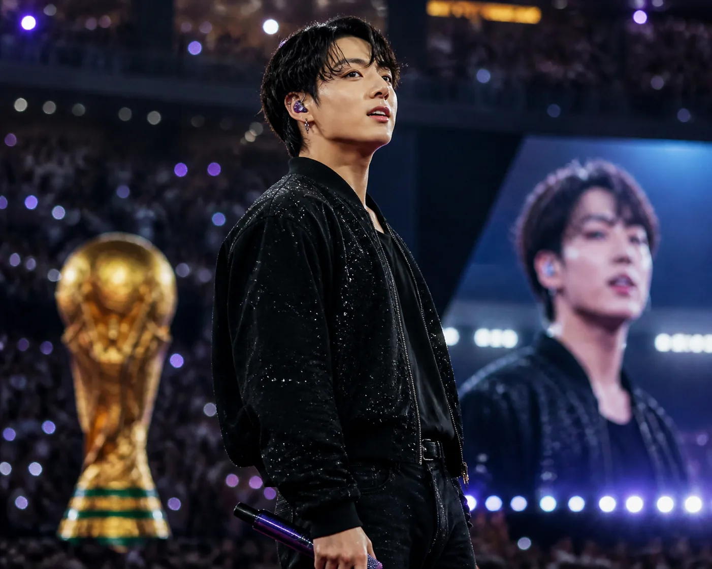 Global social media activity surrounding a Korean music performer