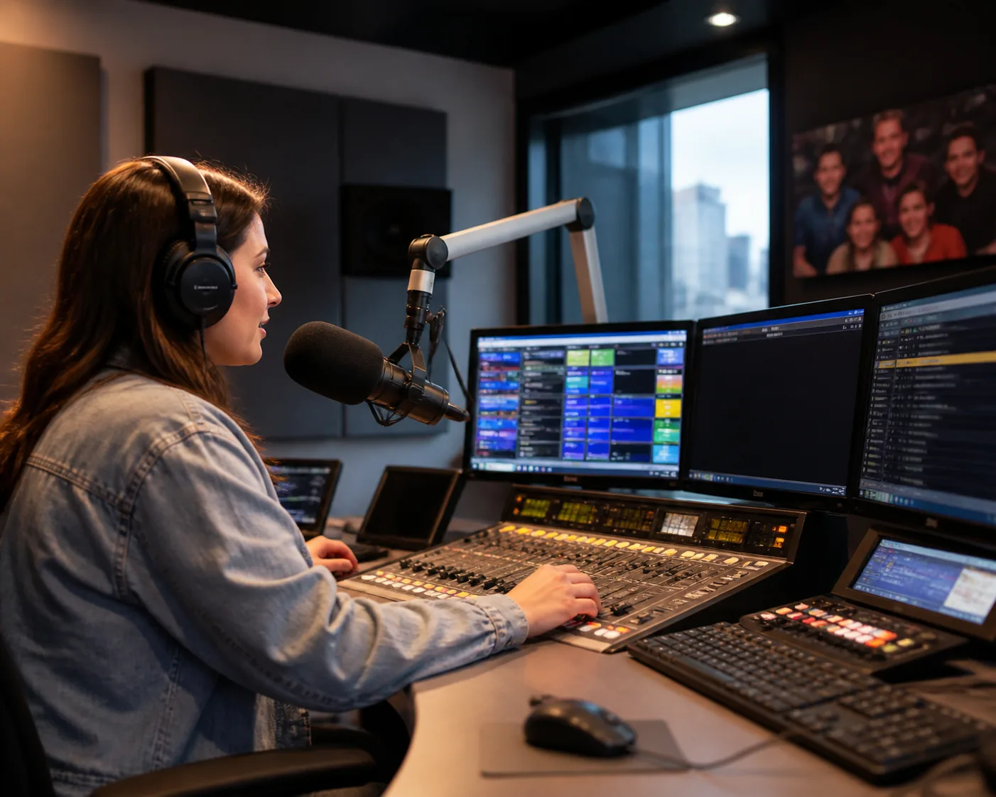 Global pop audience listening to a BTS album track through radio and digital channels