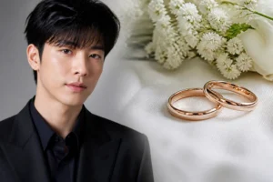 Wedding rings representing LUCY vocalist Choi Sang Yeop's August marriage announcement