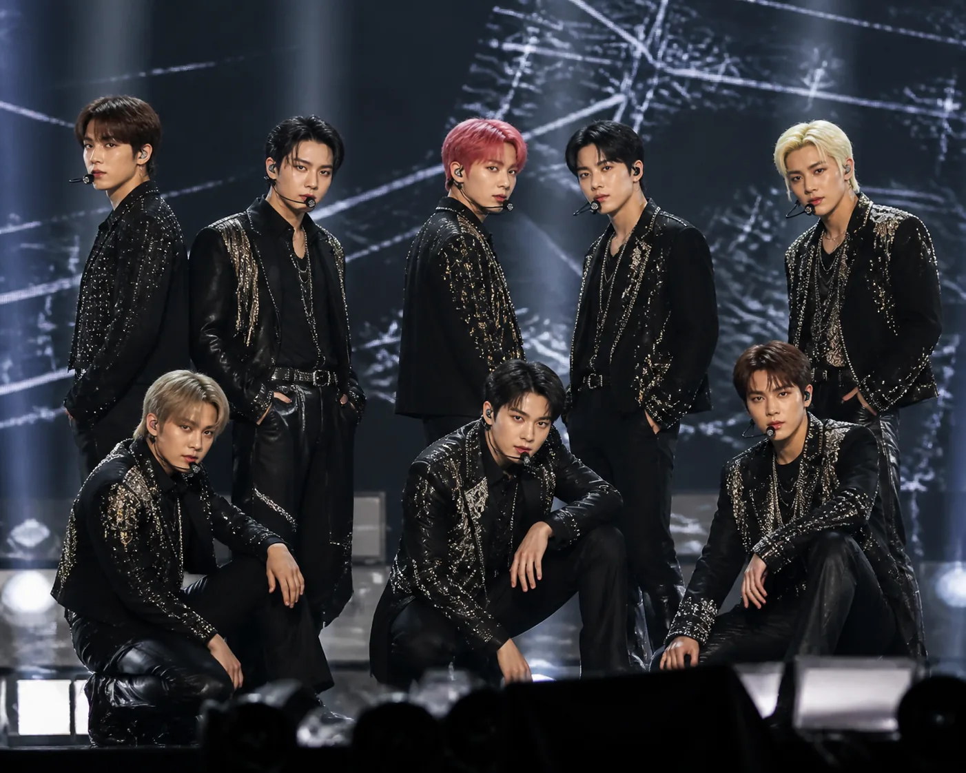 K-pop arena rehearsal symbolizing NCT 127's NEO CITY THE REDLINE tour