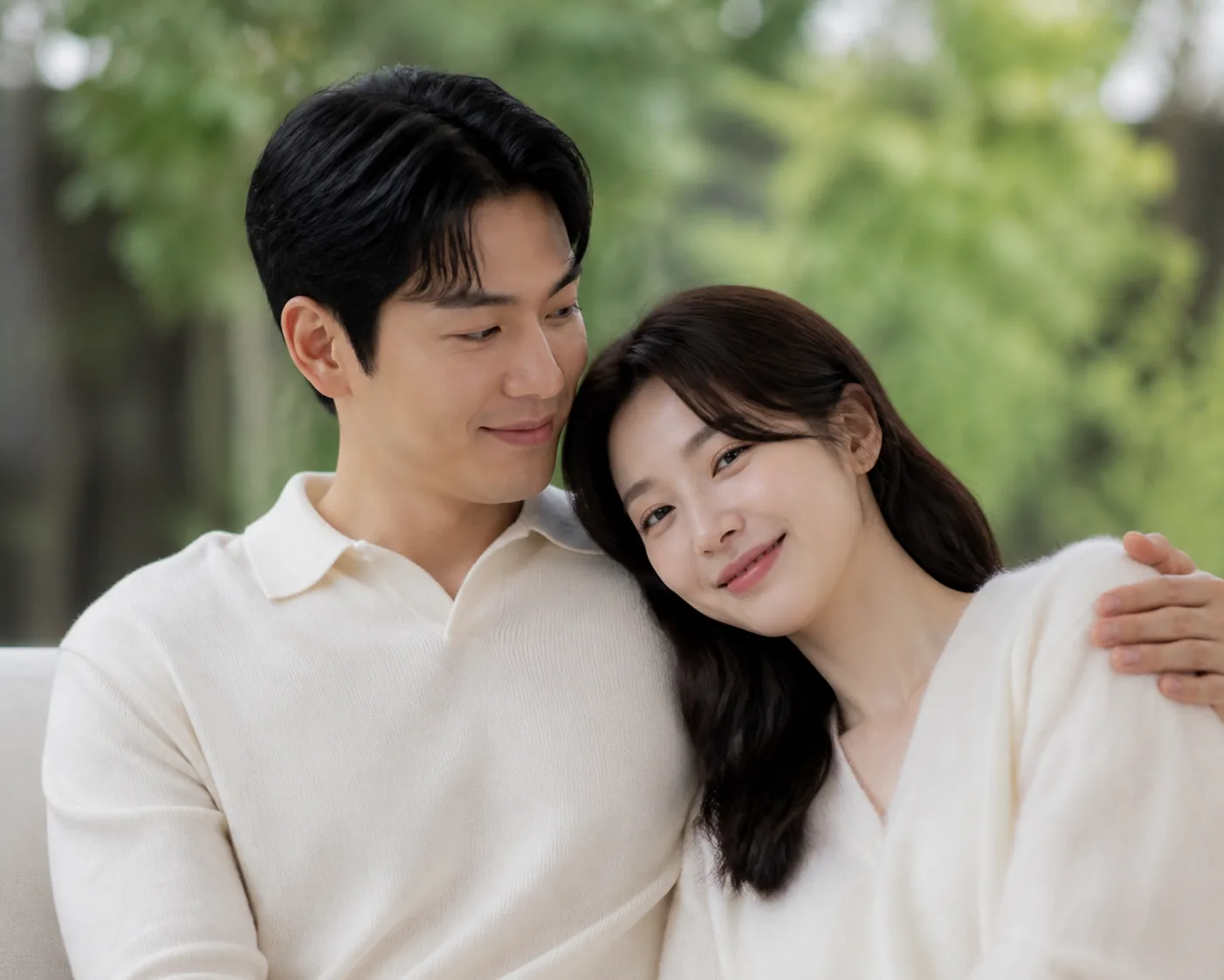 배려와 사생활 보호 속에서 새로운 가족의 장을 여는 커플