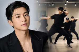 Young dancer practicing for a K-pop agency audition