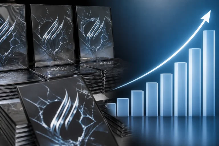 Editorial image representing ALPHA DRIVE ONE's 1.13 million first-week album sales
