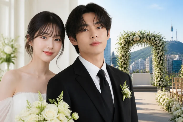 Elegant Seoul wedding setting representing Ji Ye Eun and Vata's December ceremony