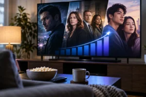 Editorial television ratings image representing the Saturday Korean drama lineup