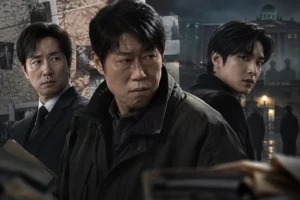 Three determined investigators pursuing the truth after an assassination attempt