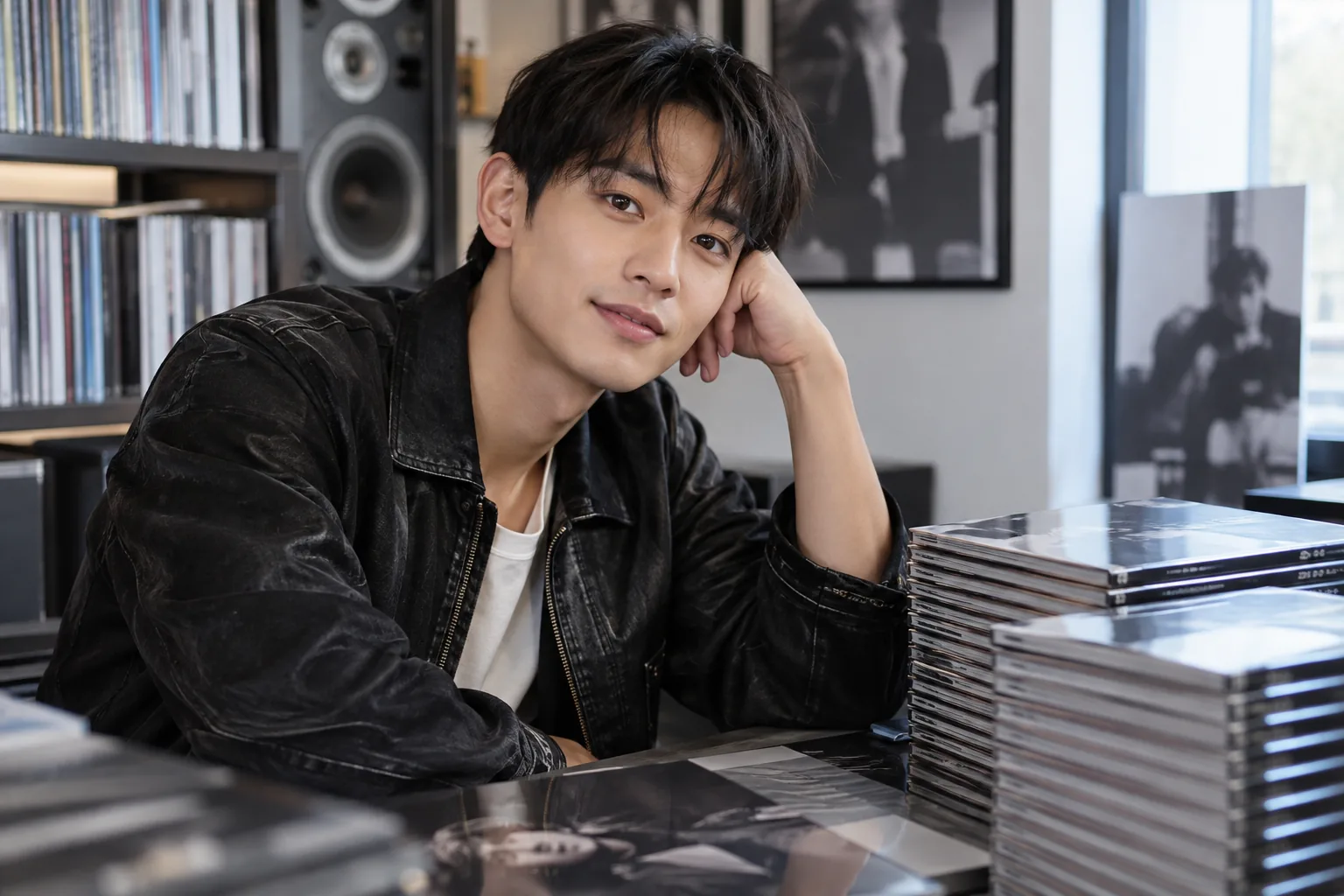Album sales comparison representing Minho's Make it hot and CALL BACK records
