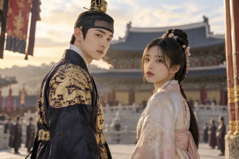 Editorial image representing the Joseon palace romance Hash's Shinru